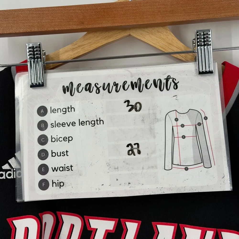 Adidas Portland Trail Blazers Damian Lillard 0 Jersey Mens XXL Black Red NBA